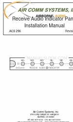 Air Comm Systems ACS 296 Manuale di installazione