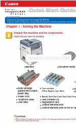 Canon Color imageCLASS 8180c Посібник із швидкого старту