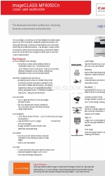 Canon Color imageCLASS MF8050Cn Specifications