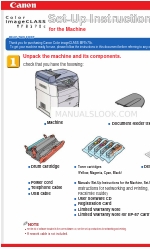 Canon Color imageCLASS MF8170c Manuel d'instructions