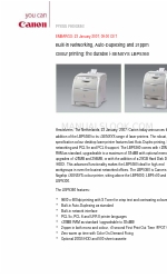 Canon Color imageRUNNER LBP5360 Release Release