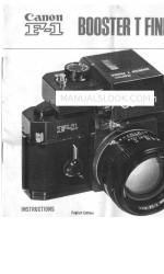 Canon F-1 Buku Petunjuk