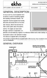 EKHO EK-WL8-EXP/AU Manual de início rápido