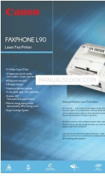 Canon FaxPhone L90 Specyfikacje