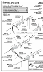 American Standard 2924 Parts List