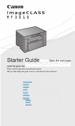 Canon i-SENSYS MF3010 Başlangıç Kılavuzu