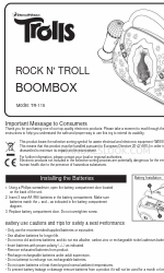 eKids DreamWorks ROCK N' TROLL BOOMBOX Руководство