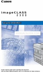 Canon ImageCLASS 2300 リモートUiマニュアル