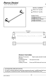 American Standard COPELAND 7005.024 치수