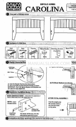 Donco DOMINIQUE ARM Manuel d'instructions de montage