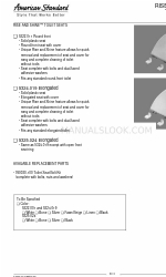 American Standard Rise and Shine 5322.011 Specifications