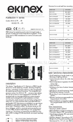 Ekinex 71 Series Краткое руководство по эксплуатации