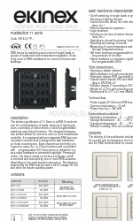 Ekinex EK-E12-TP Series Ficha de datos