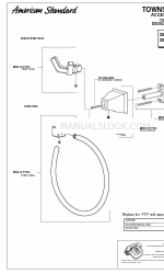 American Standard TownSquare 2555.021 Parts List