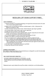 Donco kids 1207 Assembly Instruction