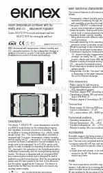 Ekinex EK-ET2-TP Snelstarthandleiding