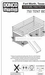 Donco kids 750 Montaj Talimatları Kılavuzu