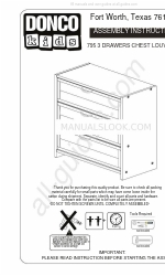 Donco kids 795 Assembly Instructions Manual