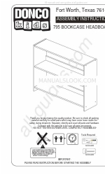 Donco kids 795 Assembly Instructions