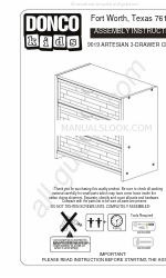 Donco kids 9019 Assembly Instructions Manual