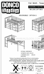 Donco kids 780 Інструкція з монтажу Посібник з монтажу