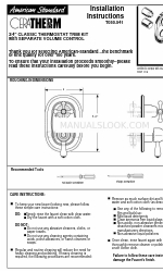 American Standard Ceratherm T050.541 Installation Instructions Manual