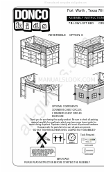 Donco kids 780 Інструкція з монтажу Посібник з монтажу