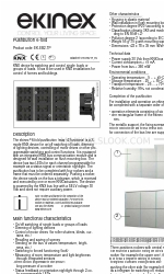 Ekinex EK-EB2-TP Manual