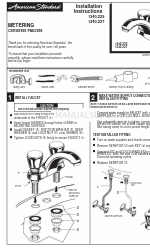 American Standard 1340.107 Instrukcje instalacji