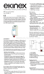 Ekinex EK-BW1-TP Manuale di avvio rapido