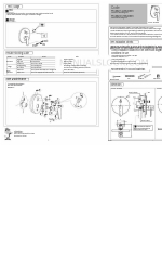 American Standard FFASB222-709500BF0 取付・取扱説明書