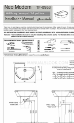 American Standard Neo Modern TF-0953 Panduan Instalasi