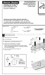 American Standard Princeton Collection Einbauanleitung
