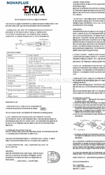 Ekla corporation NOVAPLUS Руководство пользователя