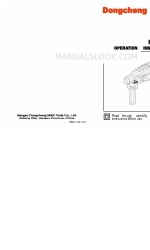 Dongcheng DZC05-26 Manuel d'utilisation