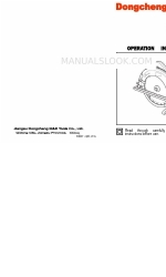 Dongcheng DMY02-235 Manuel d'utilisation