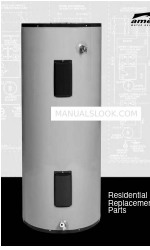 American Water Heater E6x-119R Peças de substituição