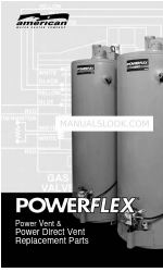 American Water Heater Powerflex PVG-50T60 Pièces de rechange