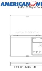 American Weigh AMS-150 Podręcznik użytkownika