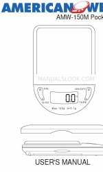 American Weigh AMW-150M Gebruikershandleiding