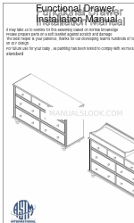 ASTM Functional Drawer Manuel d'installation