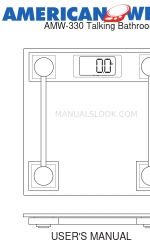 American Weigh AMW-330 Podręcznik użytkownika