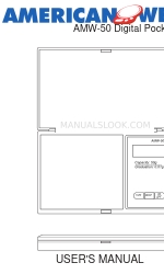 American Weigh AMW-50 Manual del usuario