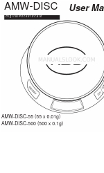 American Weigh AMW-DISC-500 Manuale d'uso