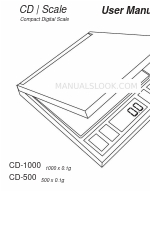 American Weigh CD-1000 Manuale d'uso