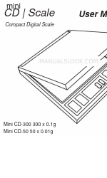 American Weigh Mini CD-300 Manuel de l'utilisateur