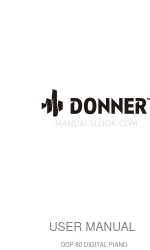 Donner DDP-80 Manuel de l'utilisateur