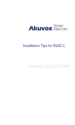 Akuvox R29C-L Conseils d'installation