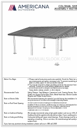AMERICANA OUTDOORS COLONIAL 조립 지침