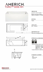 AMERICH TURO 6036 RH Assembly Instructions